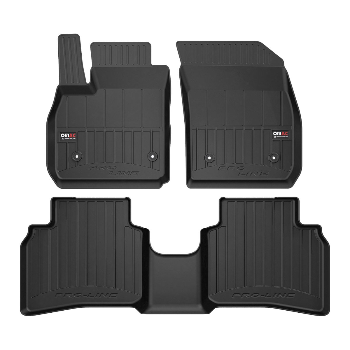 Cadillac XT4 Floor Mat - Omac - Premium TPE - Black - 2019-2025